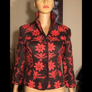 Floral Print Jacket